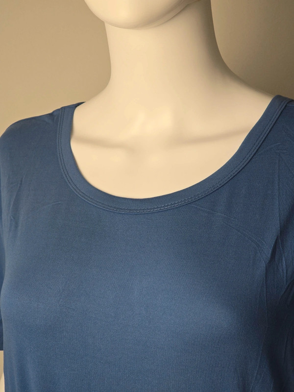 Women Short Sleeve Pleated Loose Swing Casual Maxi Long Dress