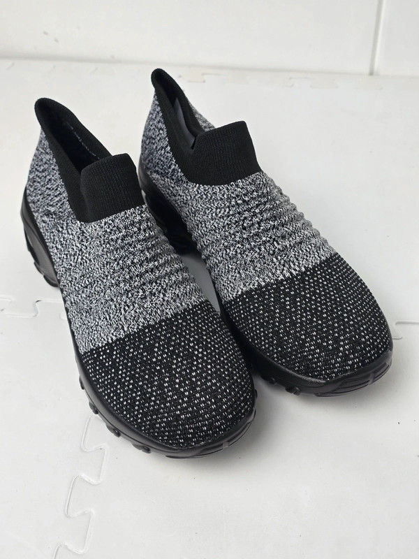 Stq Women Trainers Slip On Breathable Walking Arch Support Lightweight Shoes