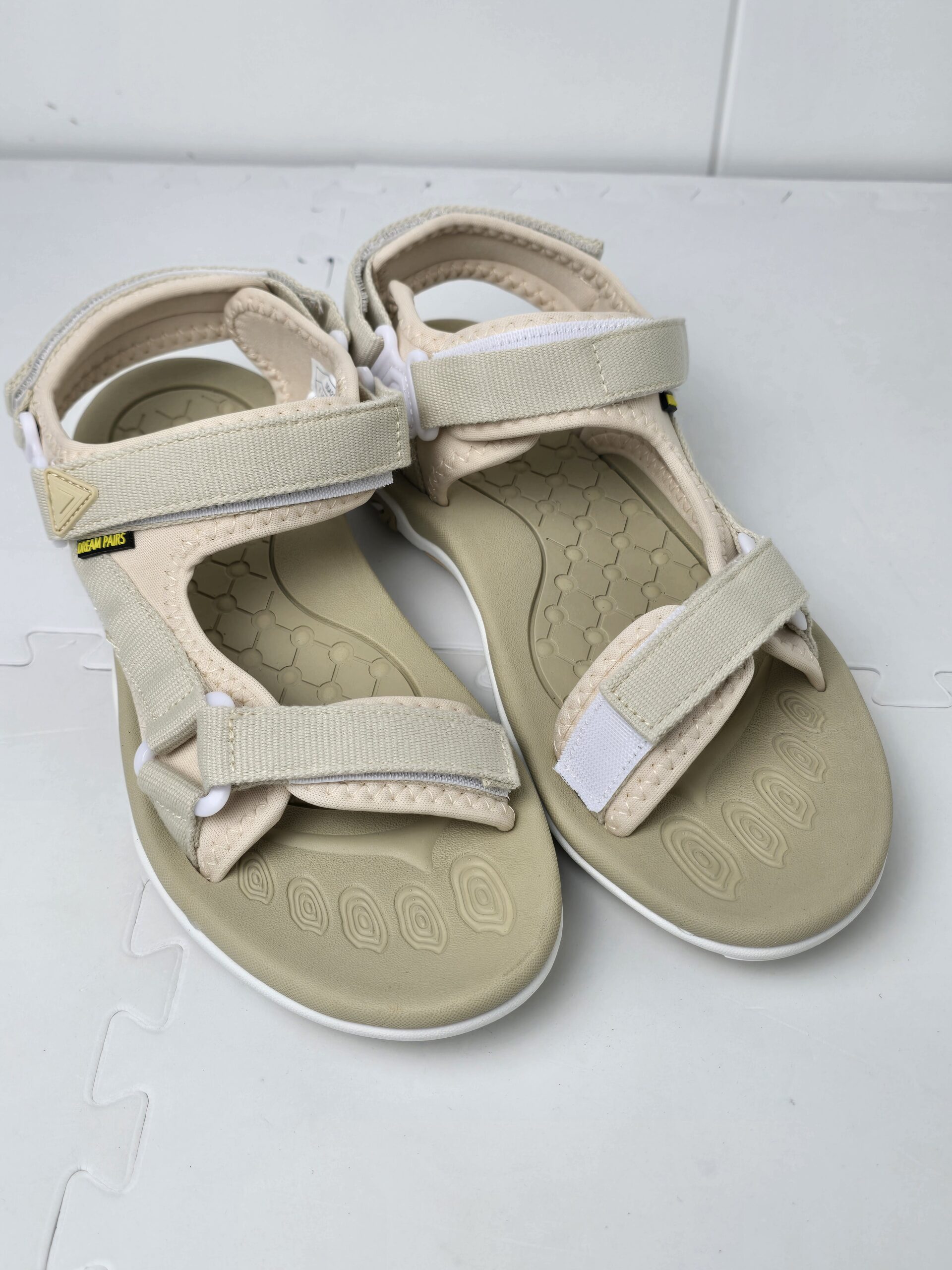 DREAM PAIRS Women's Outdoor Sport Sandals for Ladies' Hiking Flat Sandals