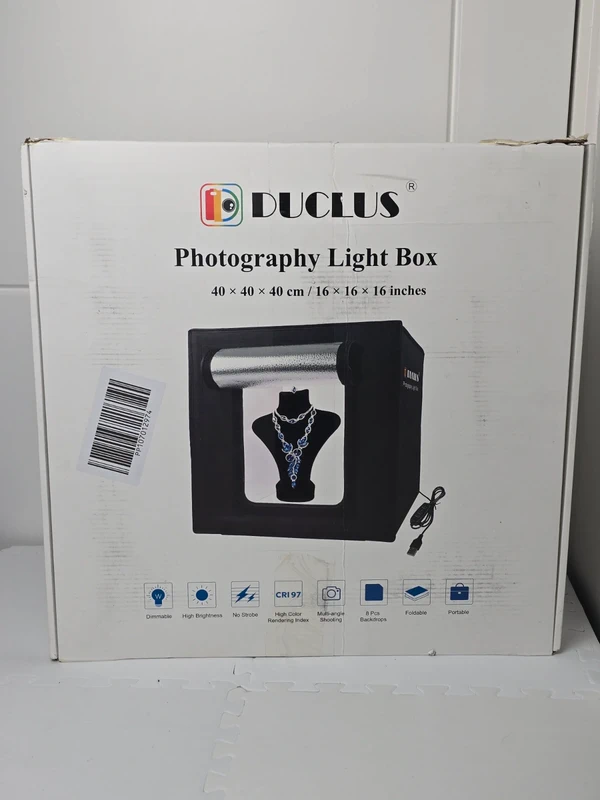 16" Duclus Photography Light Box | Foldable Multi-angle Shooting