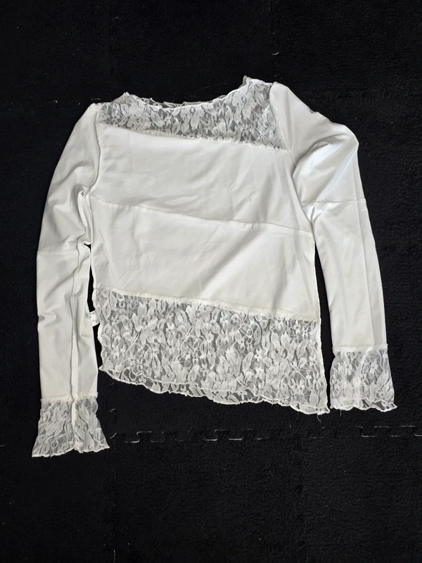 M | White Summer Casual Dress