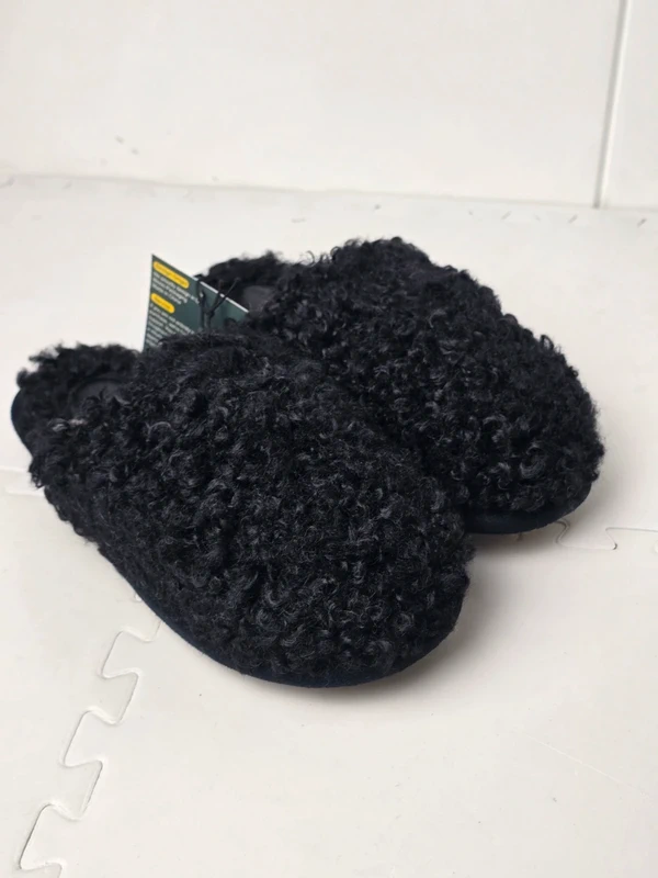 Women Scuff Comfortable Snug Leaves Slippers