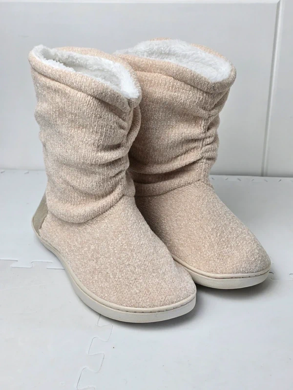 Women Slippers Boot | Ladies Fluffy Lightweight Slippers