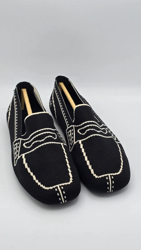 Women's Loafers Comfortable Flat Office Work Mesh Shoes