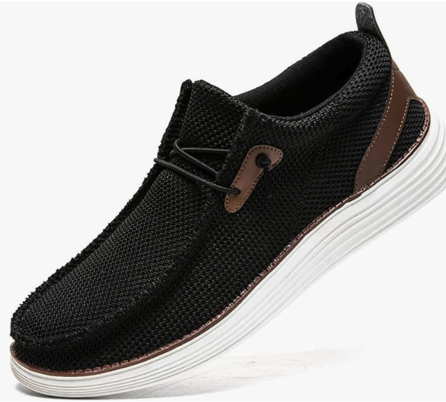 Mens Slip On Loafers Trainer Slippers Comfortable Lightweight Casual Shoes